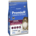 Ração Premier Pet Ambientes Internos Cães Sênior - 1 Kg