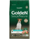 Ração Seca Pet Golden Seleção Natural para Cães Adultos Mini Bits - 10 Kg