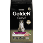 Ração Seca Pet Golden Gatos Adultos Castrados Frango - 10 Kg