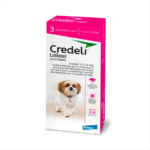 Antipulgas e Carrapatos Elanco Credeli Para Cães de 2,5 a 5,5 Kg - 112,5 mg - 3 Comprimidos
