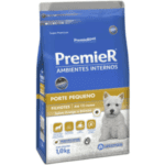 Ração Premier Pet Ambientes Internos Cães Filhotes Frango e Salmão - 1 Kg