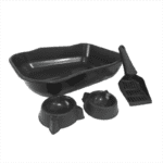 Kit Single Bandeja Para Gato Comedouro E Pazinha - Imagem 4