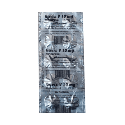 Gaviz V Omeprazol 10mg Strip com 10 Comprimidos