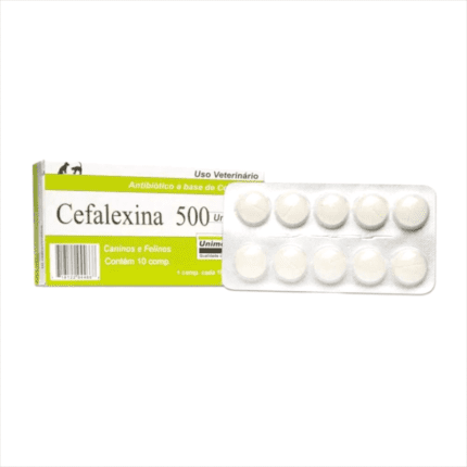 Cefalexina 500mg Unimedical - 10 Comprimidos