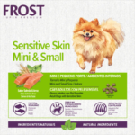 Ração Frost Sensitive Skin Mini e Small Super Premium para Cães Adultos Mini e Pequeno Porte com Pele Sensível - 2,5kg - Imagem 2